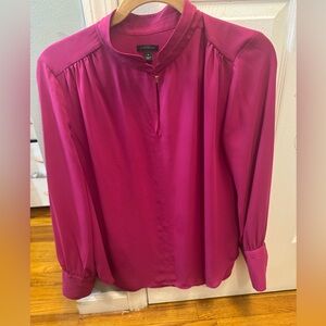 Ann Taylor Women's Fuchsia Blouse